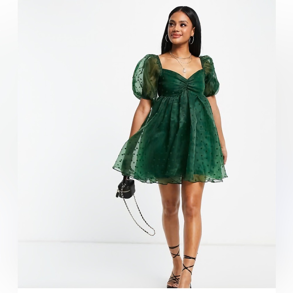 Lace and Beads - Babydoll Dress